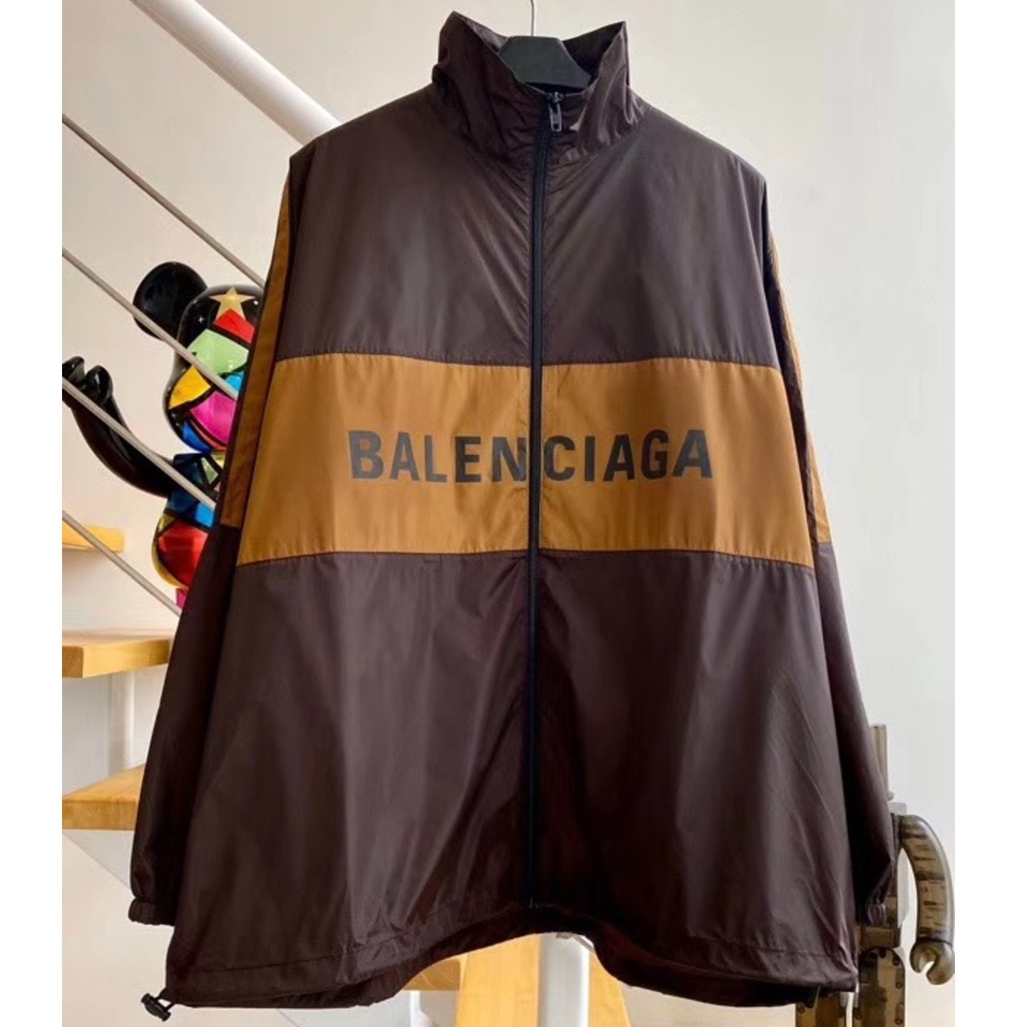 Balenciaga Logo Windbreaker Jacket 