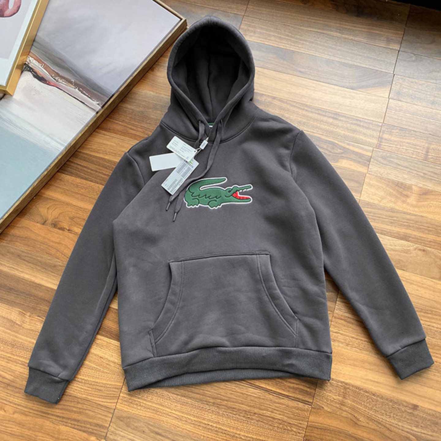 Lacoste Embrodery Logo Hoodie