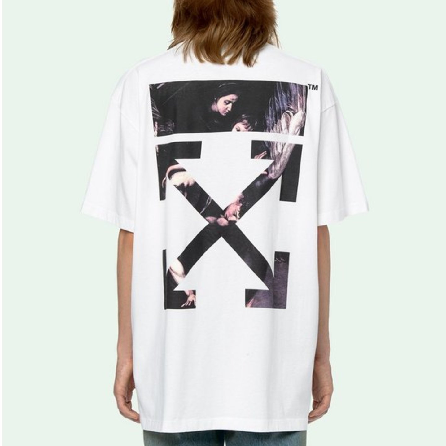 Off White Caravaggio Arrows Over T Shirt