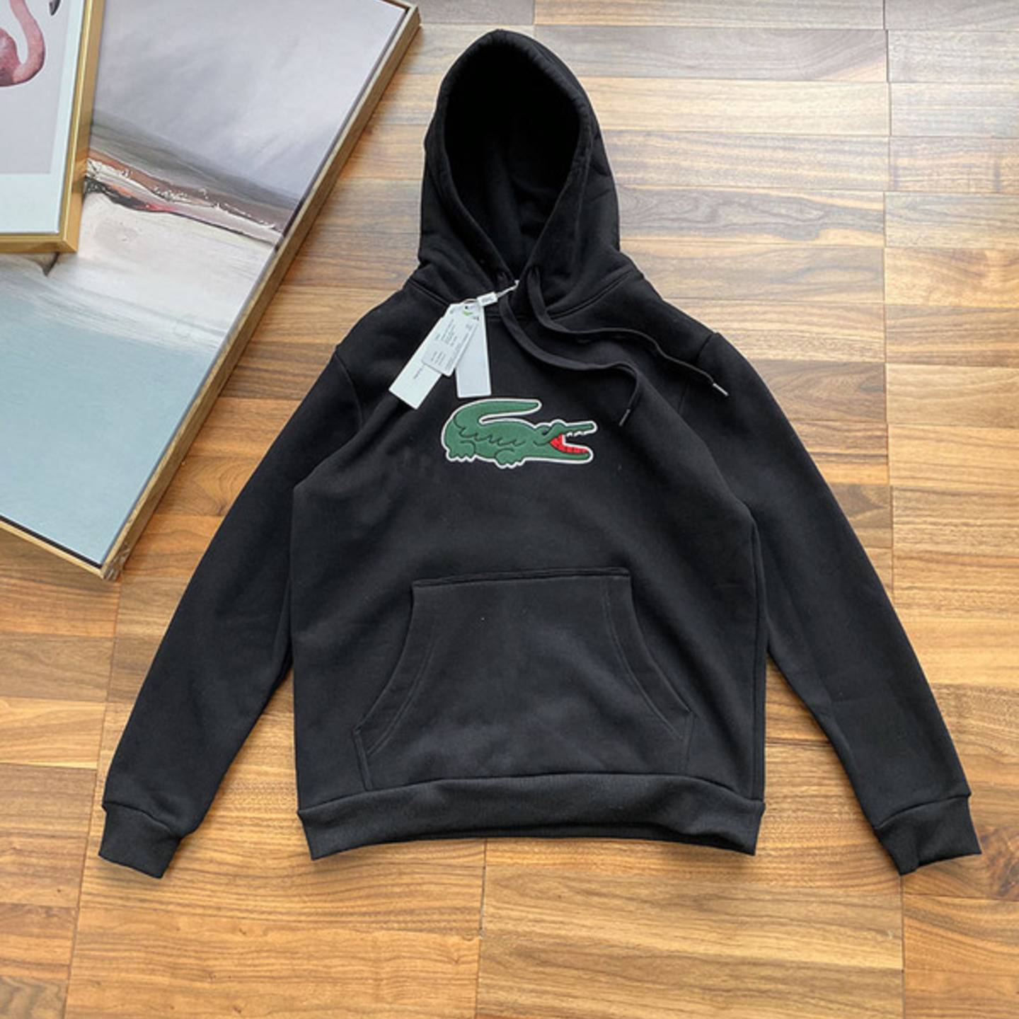 Lacoste Embrodery Logo Hoodie