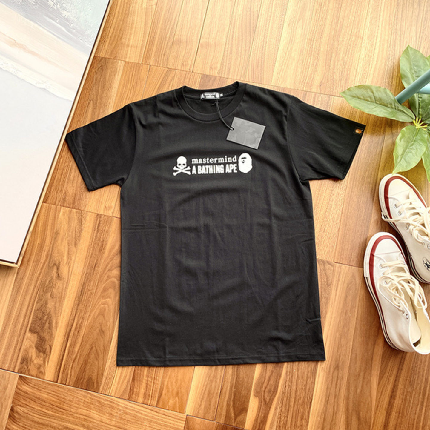 Mastermind &A Bathing Ape Towel embroidery T Shirt 
