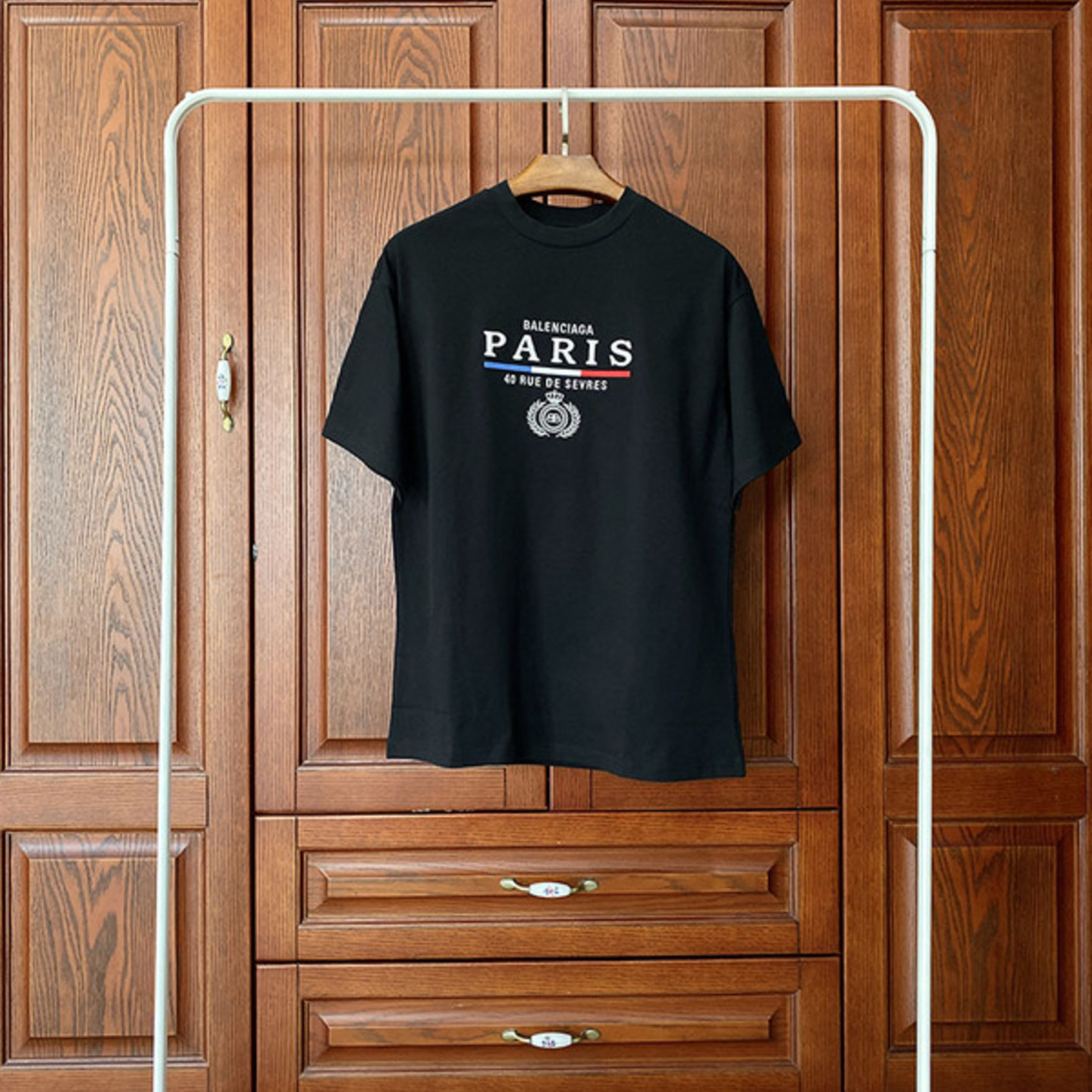 Balenciaga Paris Flag Regular T-shirt