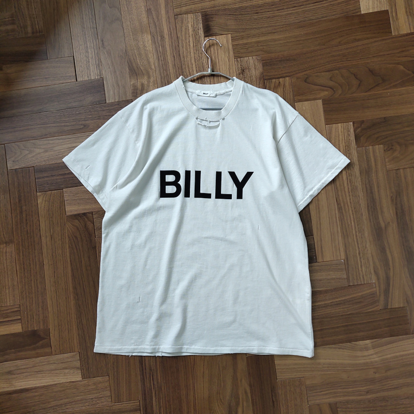 Billy Los Angeles Logo Print Distressed T-shirt