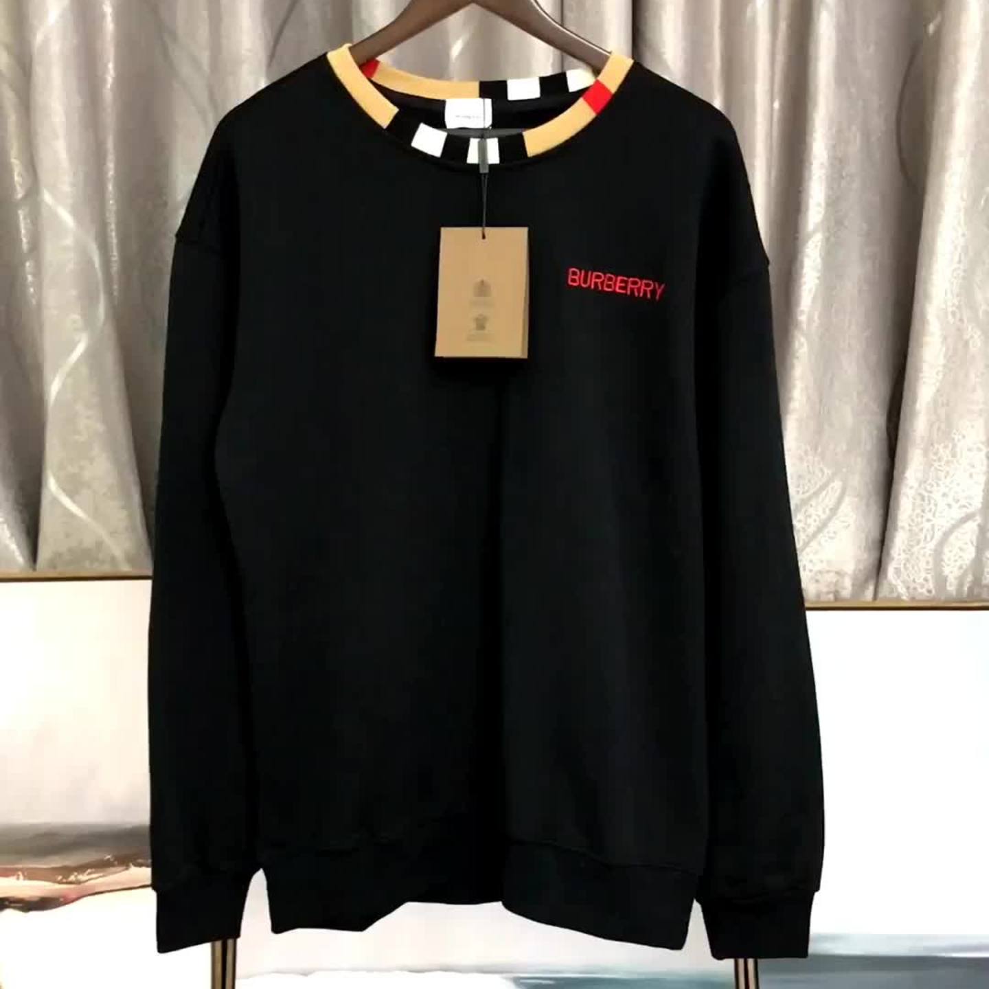 Burberry Icon Striped Cotton Sweatshirt