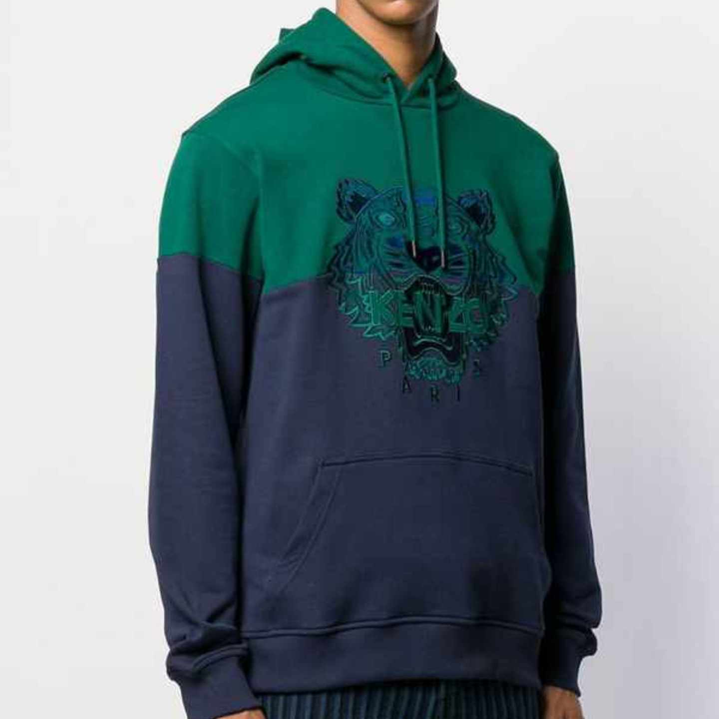 Kenzo Two-Tone Tiger hoodie