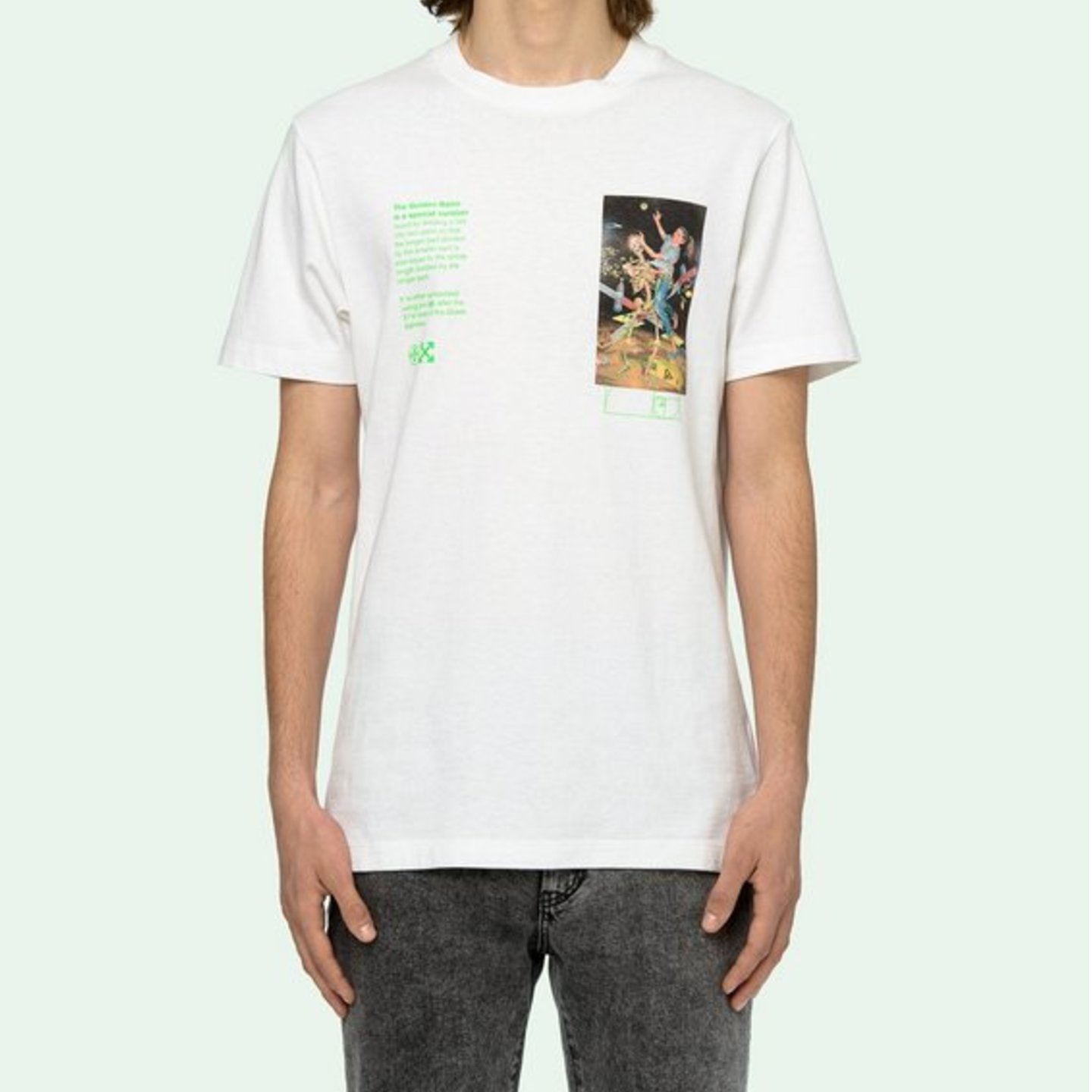 Off White Pascal Painting T Shirt