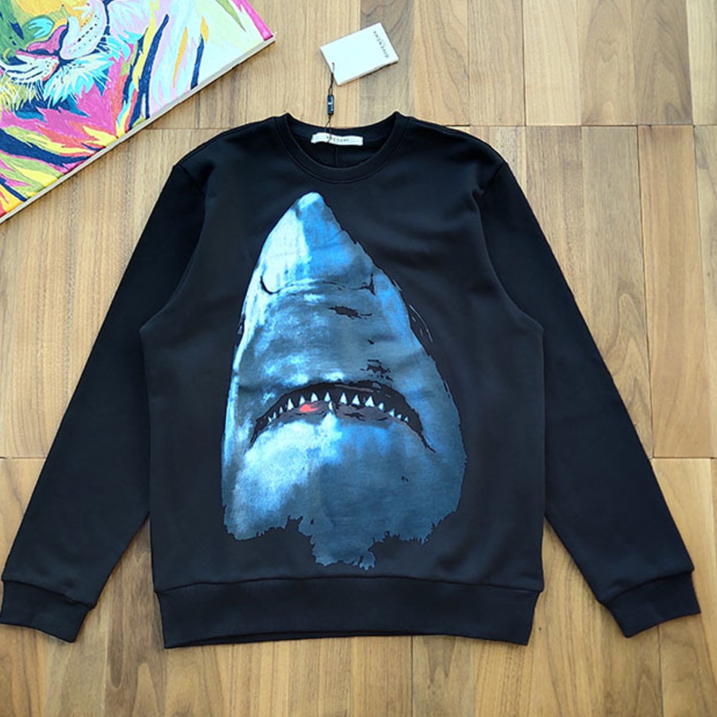 Givenchy Shark Print Sweatshirt