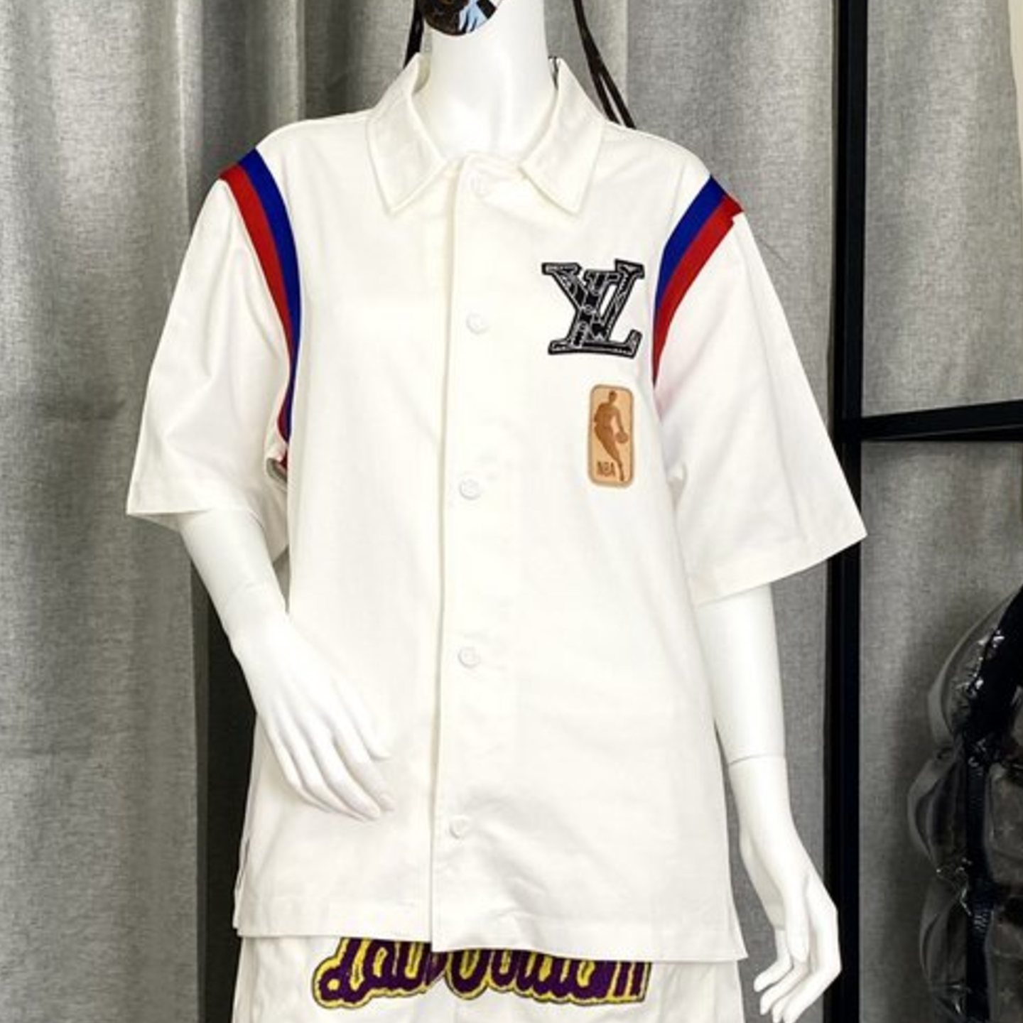 Louis Vuitton x NBA Basketball Short-Sleeved Shirt