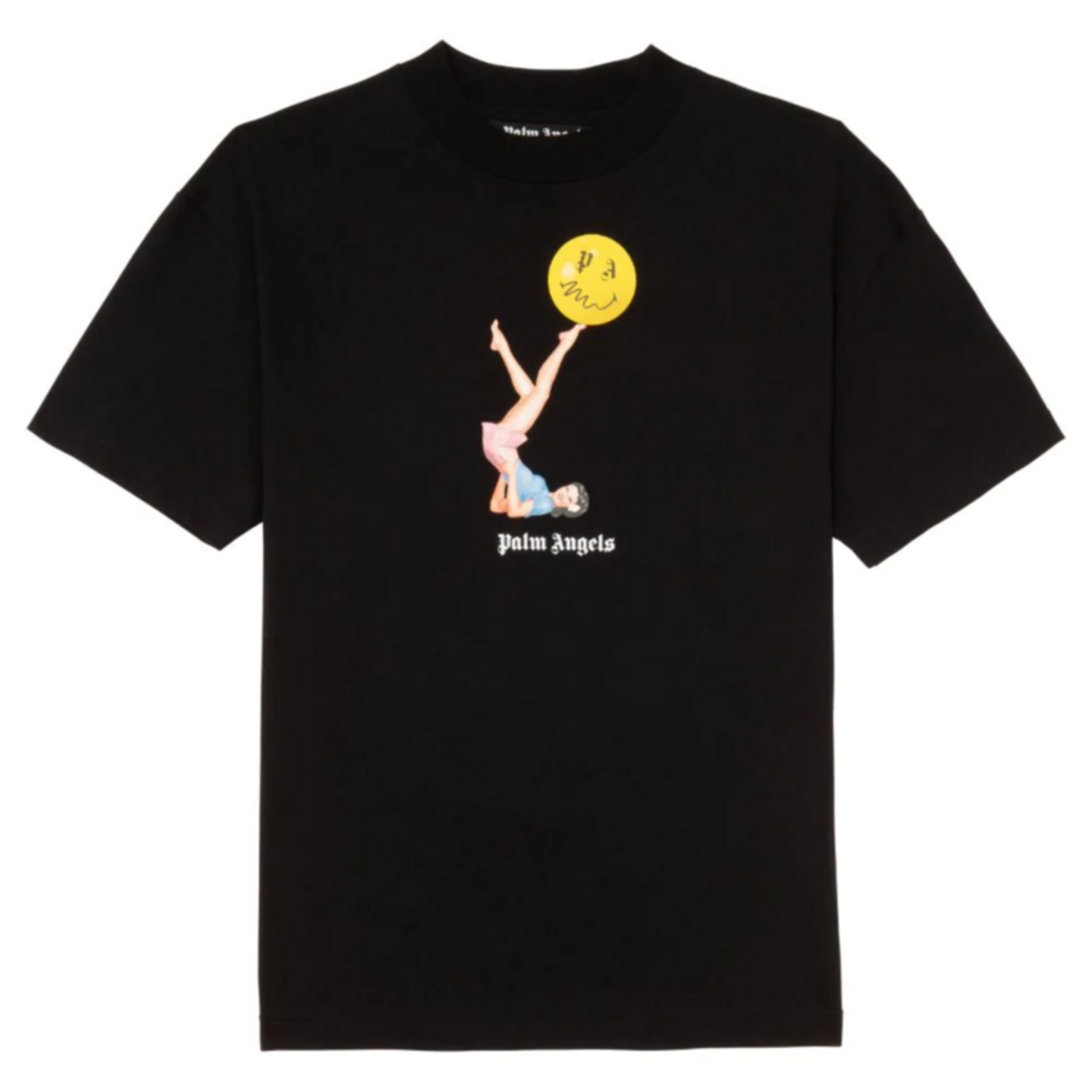 Palm Angels Pin-up Print T-shirt