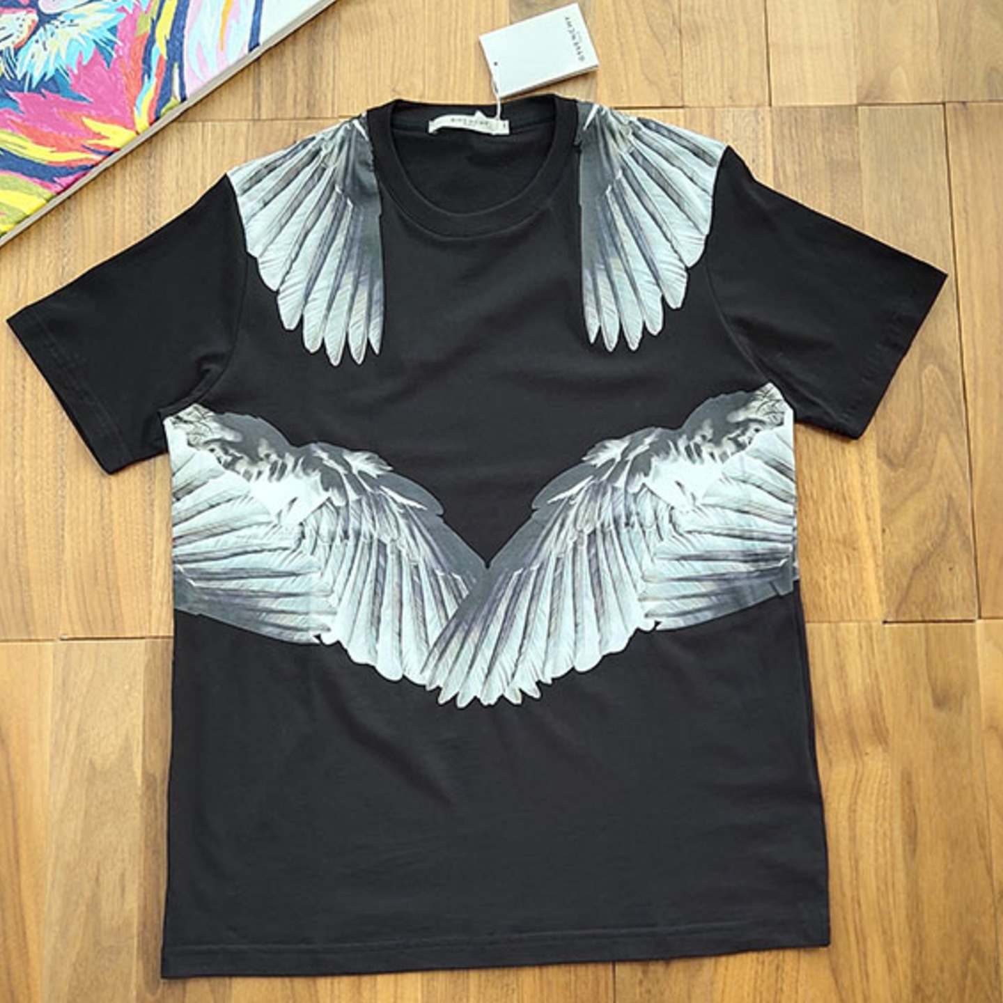 Givenchy Feathered Wing Print T Shirt