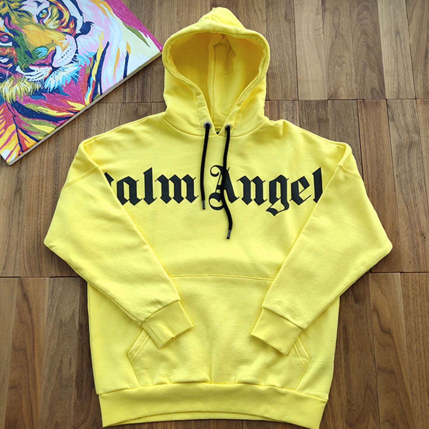 Palm Angels Logo Popover Hoodie