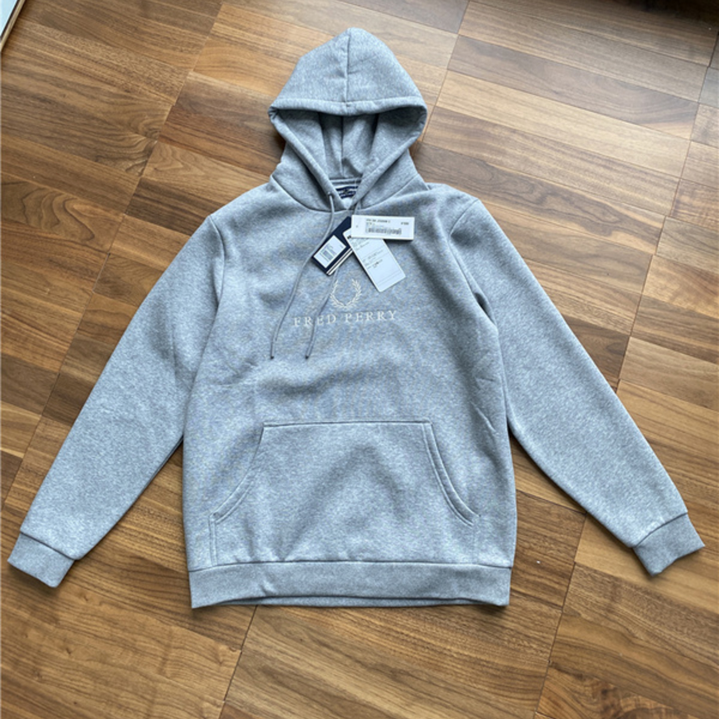 Fred Perry Embroidered Hoodie