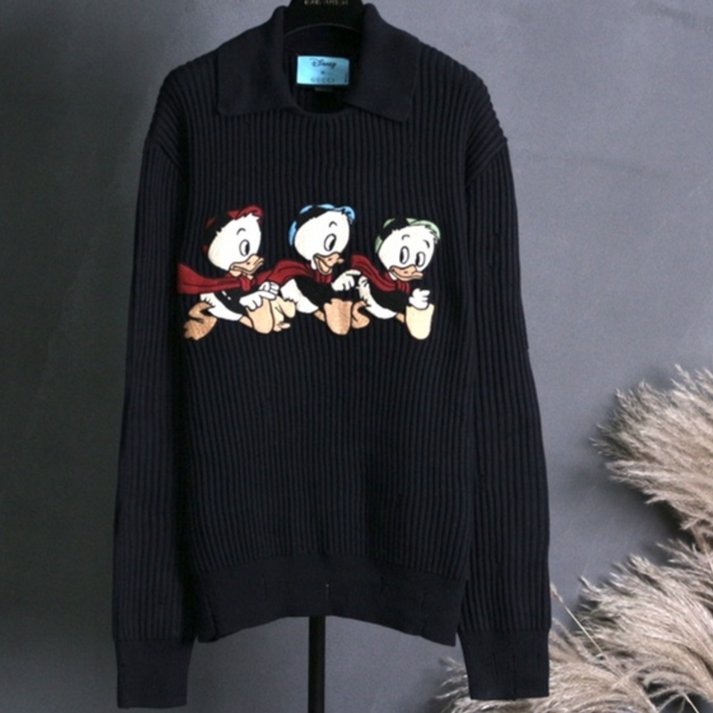 Disney x Gucci Donald Duck Cotton Wool Sweater