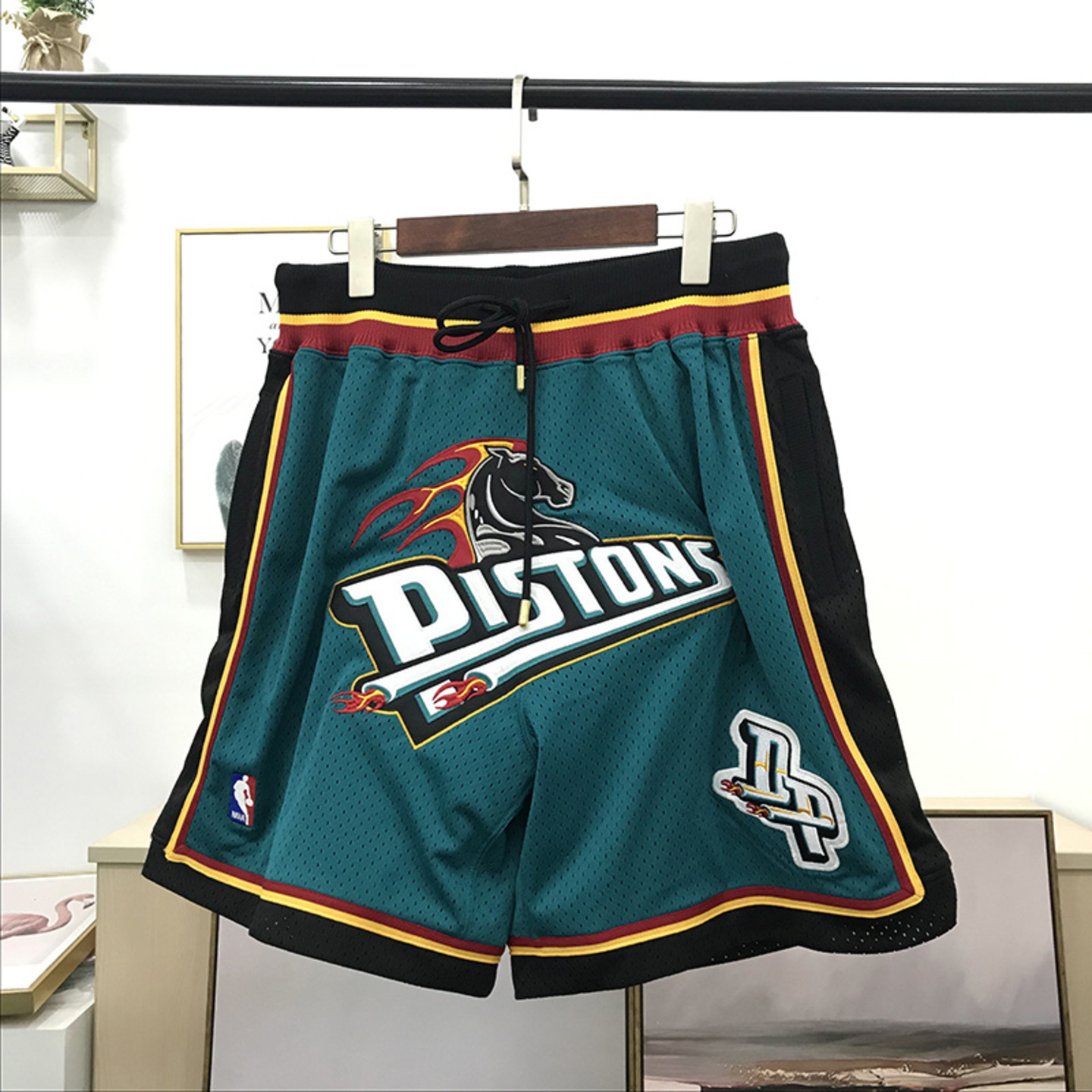 Just Don Detroit Pistons Shorts
