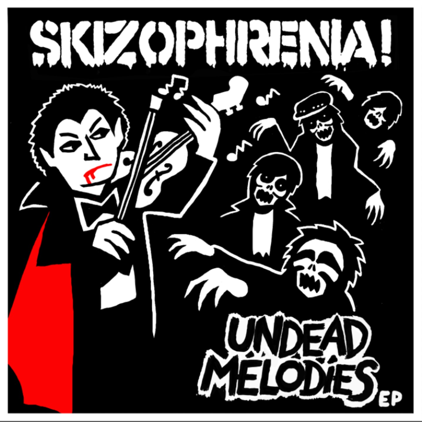 SKIZOPHRENIA - Undead Melodies 7"