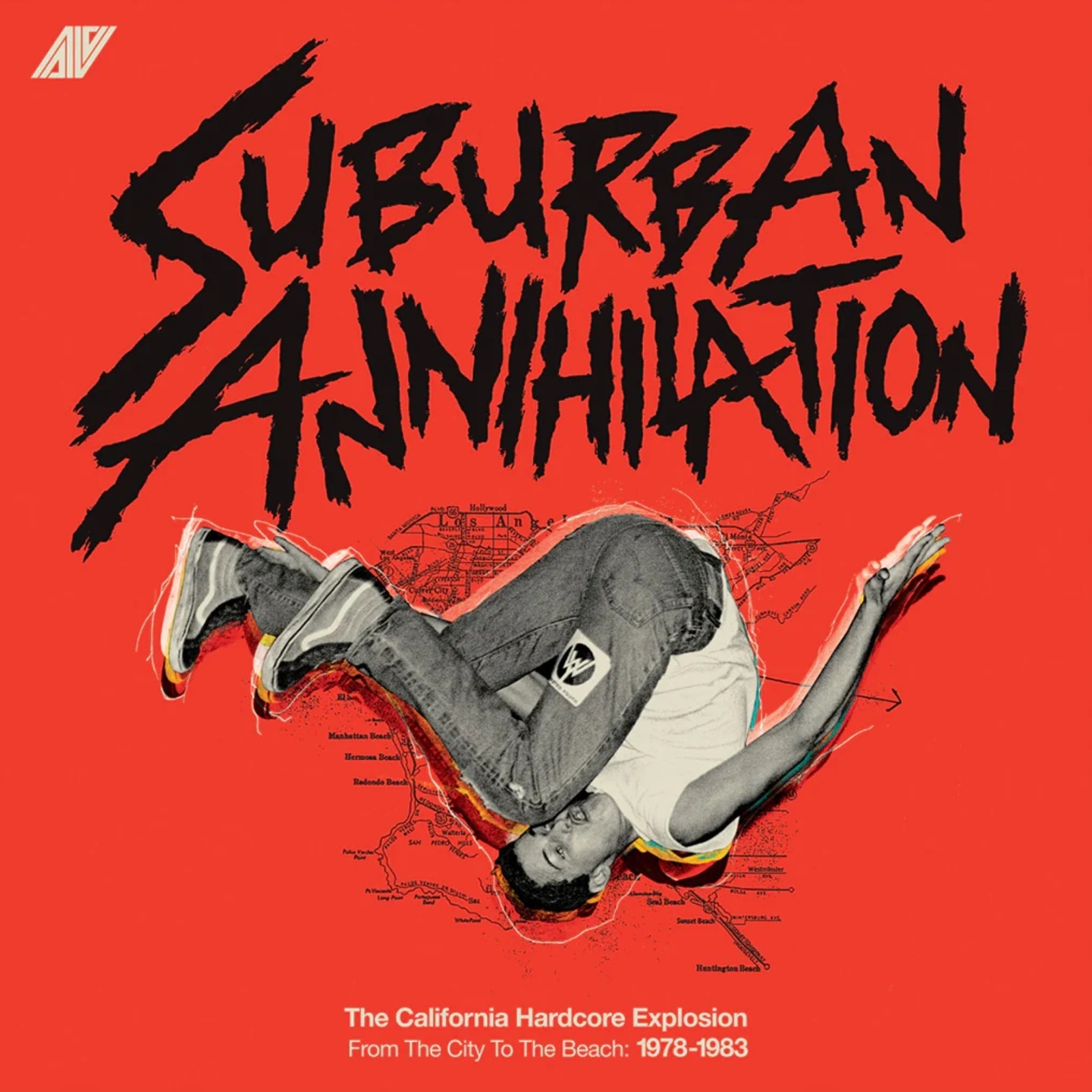 V/A	- Suburban Annihalation (The California Hardcore Explosion From The City To The Beach: 1978-1983) 2xLP (Silver Black Marble Vinyl)