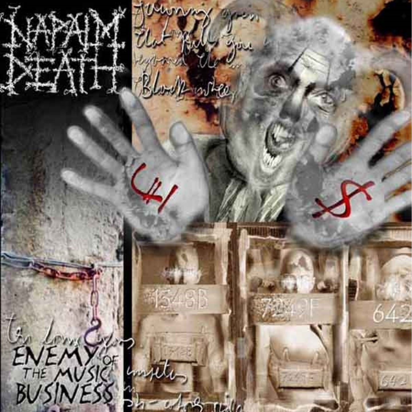 NAPALM DEATH - Enemy Of The Music Business LP