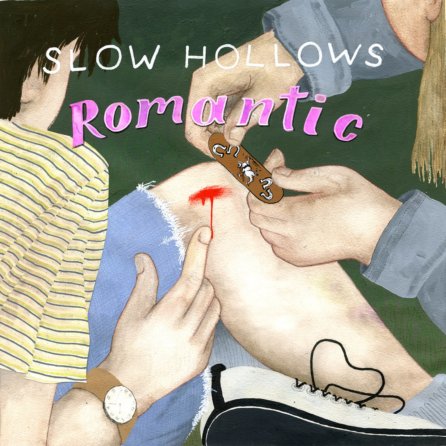 SLOW HOLLOWS - Romantic LP Coke Bottle Clear Vinyl
