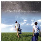 HEY MERCEDES - Everynight Fire Works 2xLP (Clear with Green, Blue and White Splatter Vinyl))