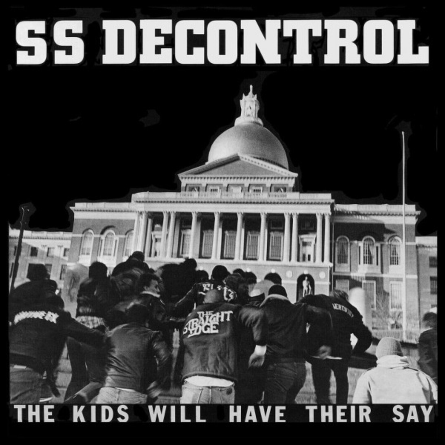 SSD SS DECONTROL - The Kids Will Have Their Say LP Yellow vinyl