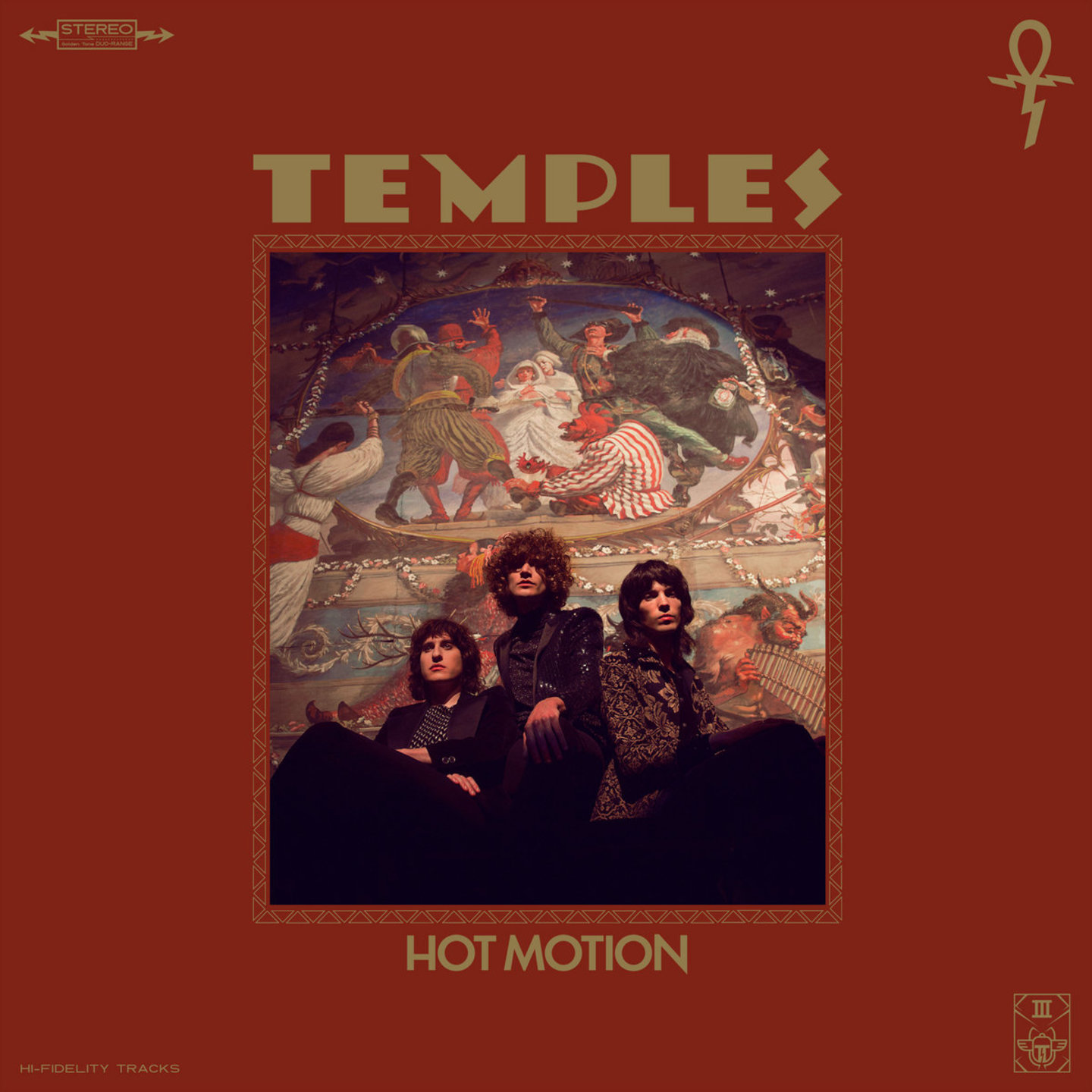 TEMPLES - Hot Motion LP ((Multi Coloured Galaxy Effect vinyl)