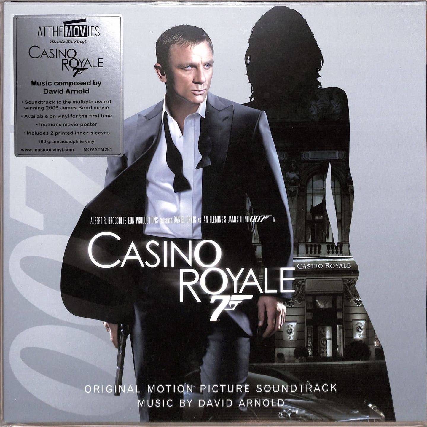 DAVID ARNOLD - Casino Royale Official Soundtrack 2xLP