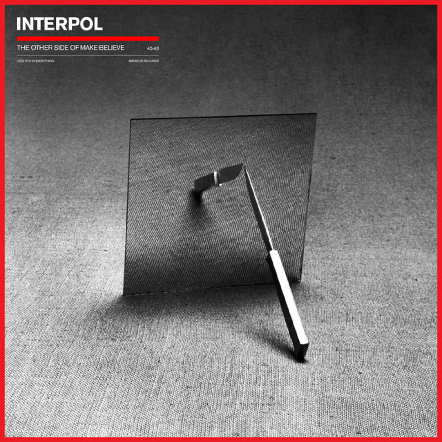 INTERPOL - The Other Side of Make-Believe LP Indie Exclusive Red Vinyl