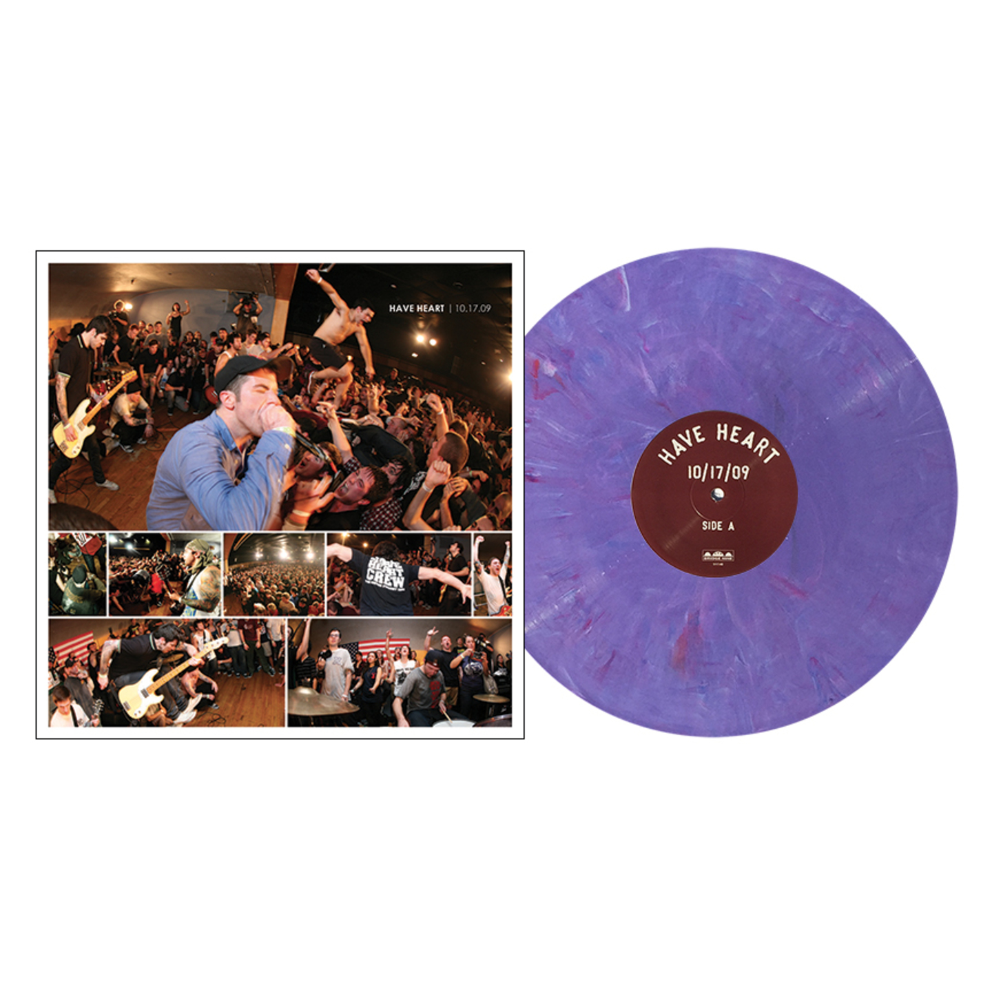 HAVE HEART - 10.17.09 LP Purple Marble vinyl