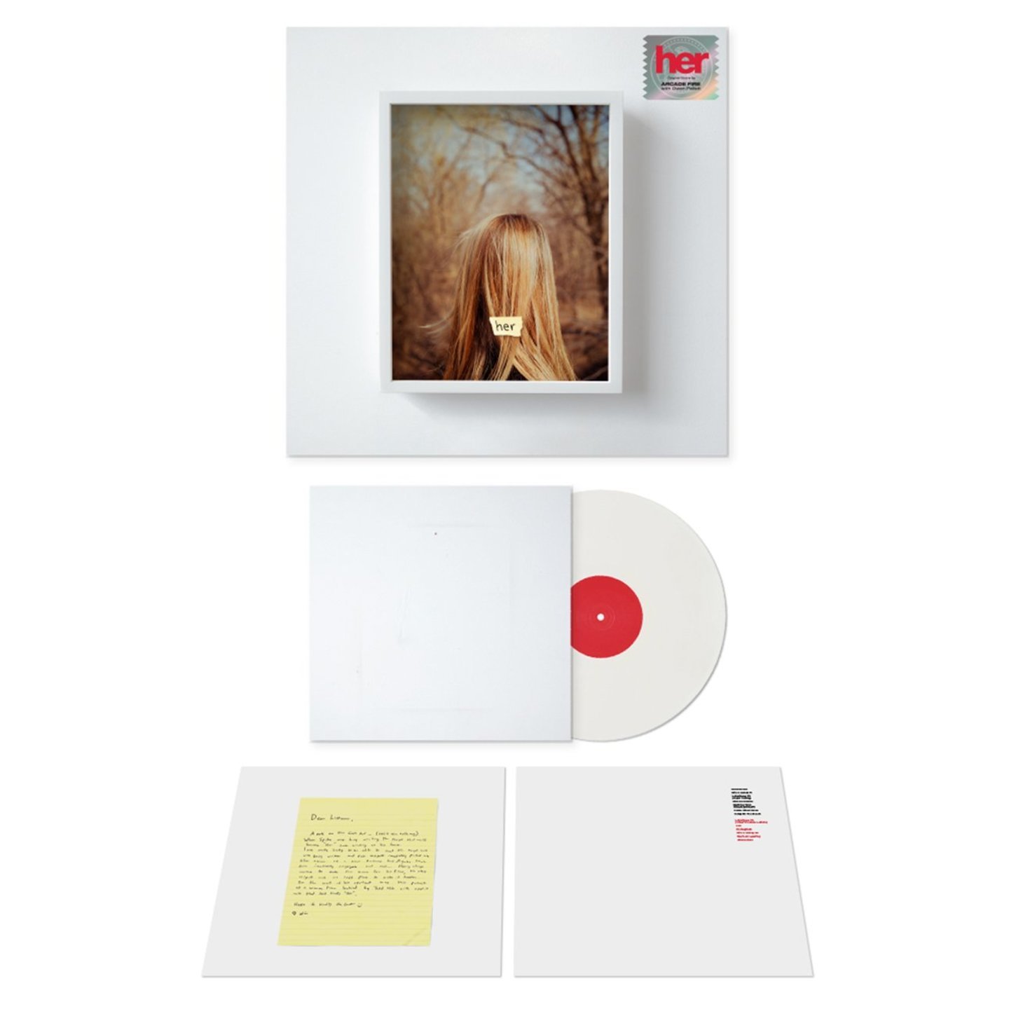 ARCADE FIRE & OWEN PALLETT - Her O.S.T LP White vinyl