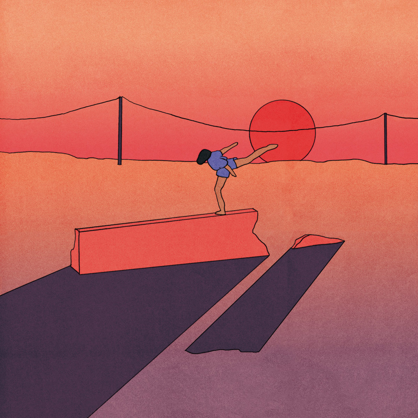 JAY SOM - Anak Ko LP Red w Orange & Pink Splatter Vinyl