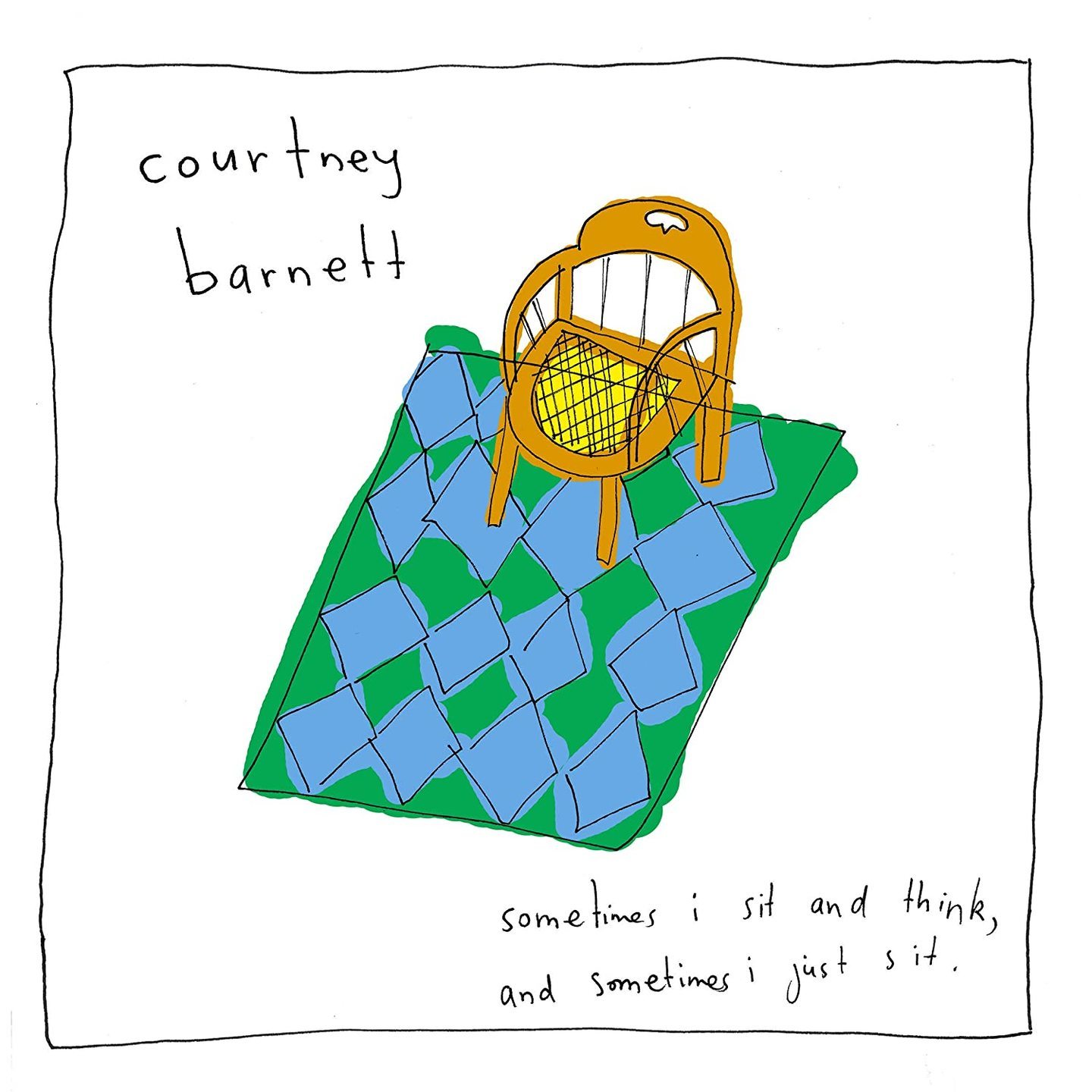 COURTNEY BARNETT - Sometimes I Sit And Think, And Sometimes I Just Sit LP