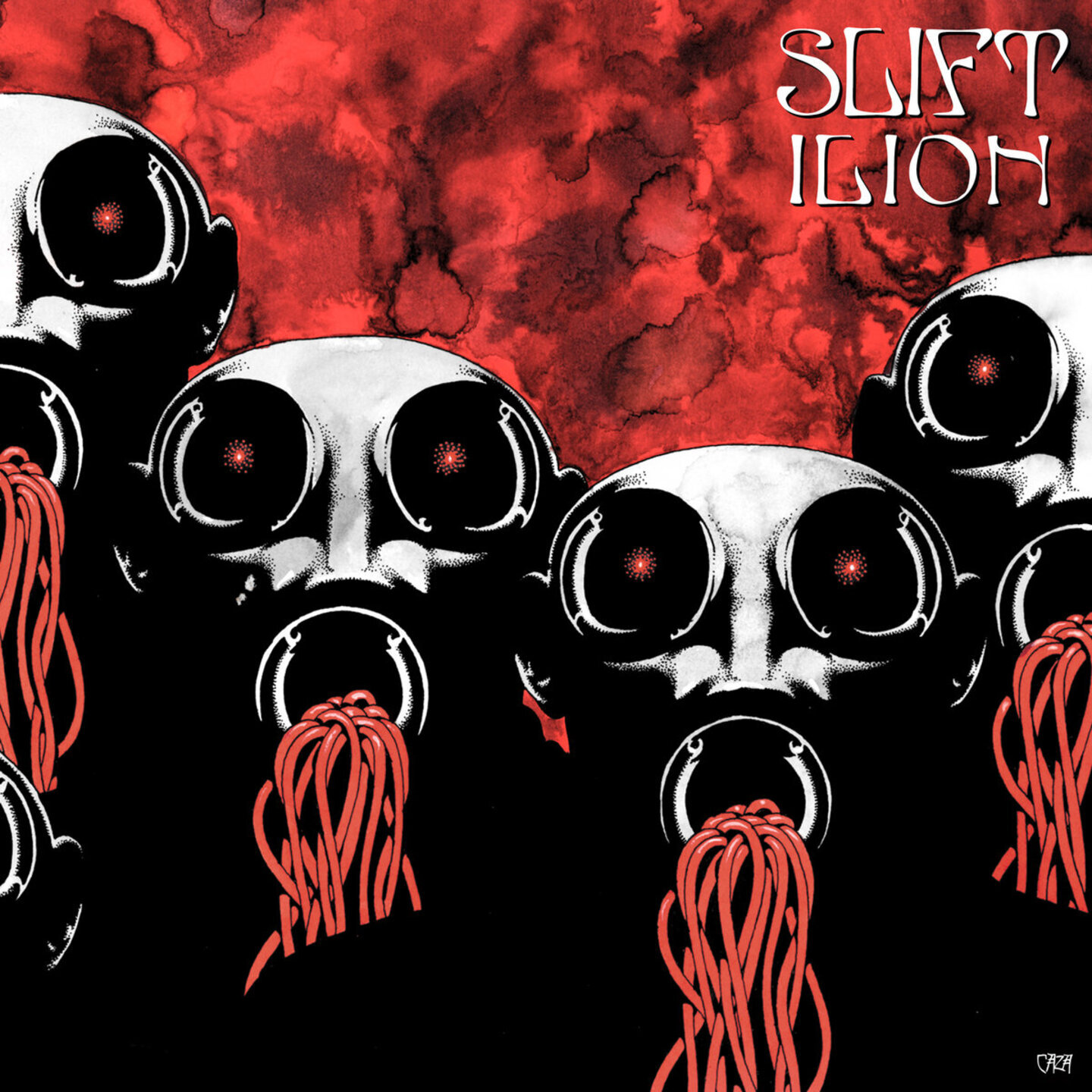 SLIFT - Ilion Red wBlack Smoke vinyl