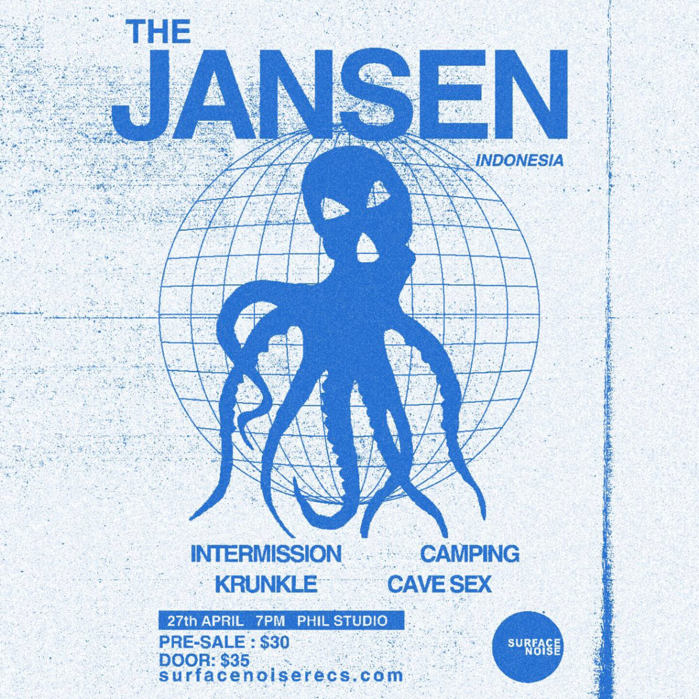 PRESALE THE JANSEN Show Ticket 27th April 2024