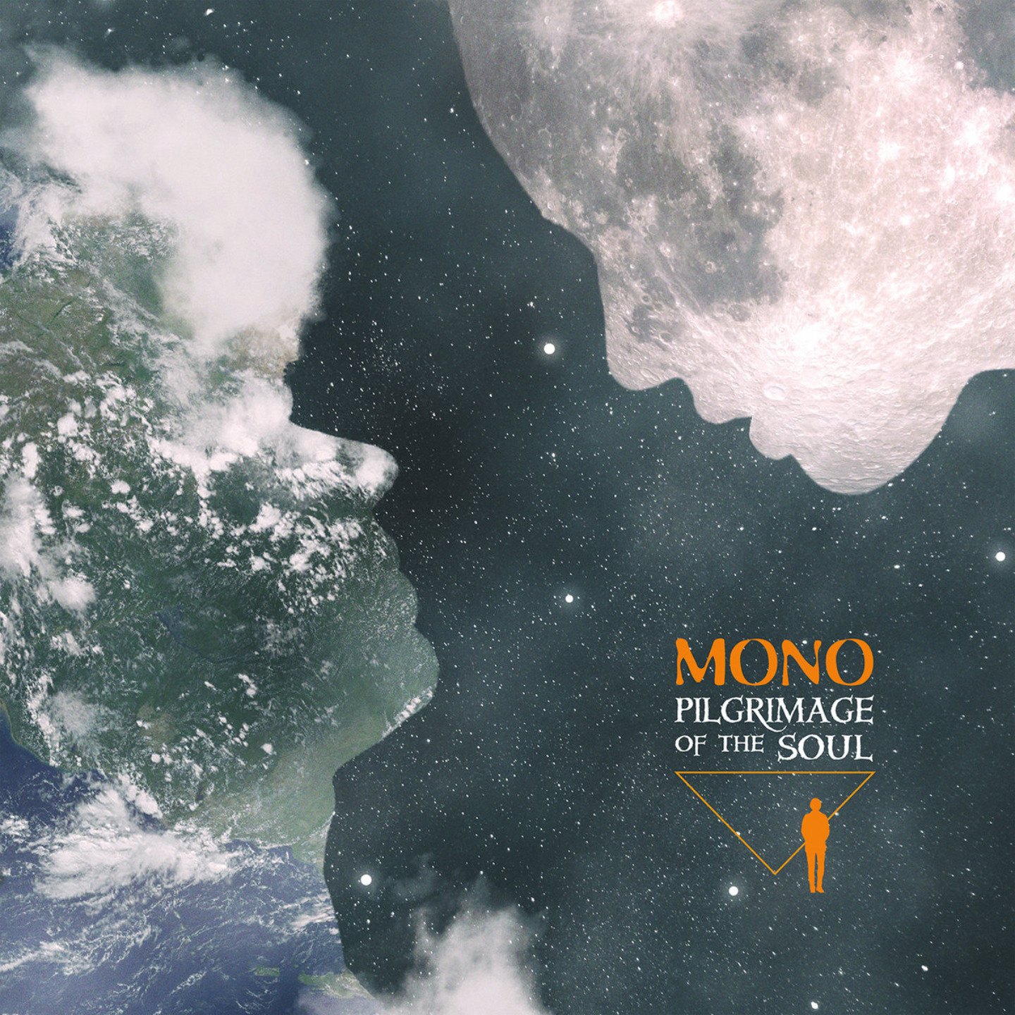 MONO - Pilgrimage Of The Soul 2xLP Opaque White With Orange Splatter Vinyl