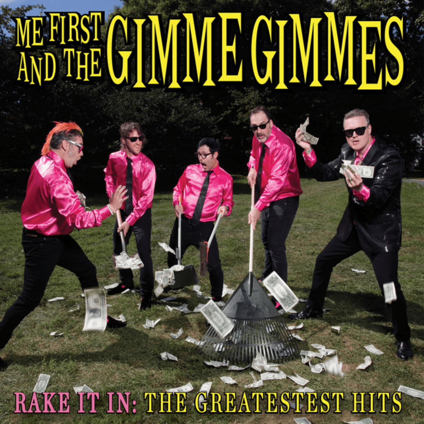 ME FIRST AND THE GIMME GIMMES - Rake It In The Greatestest Hits LP