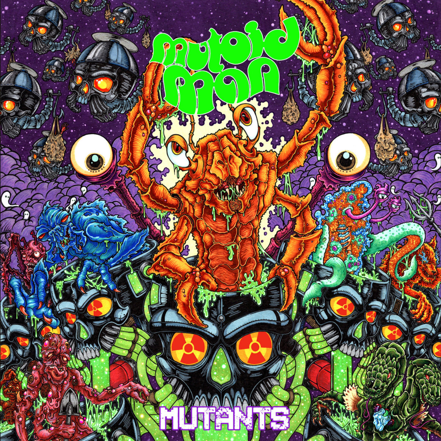 MUTOID MAN - Mutants LP Indie Exclusive Transparent Purple vinyl