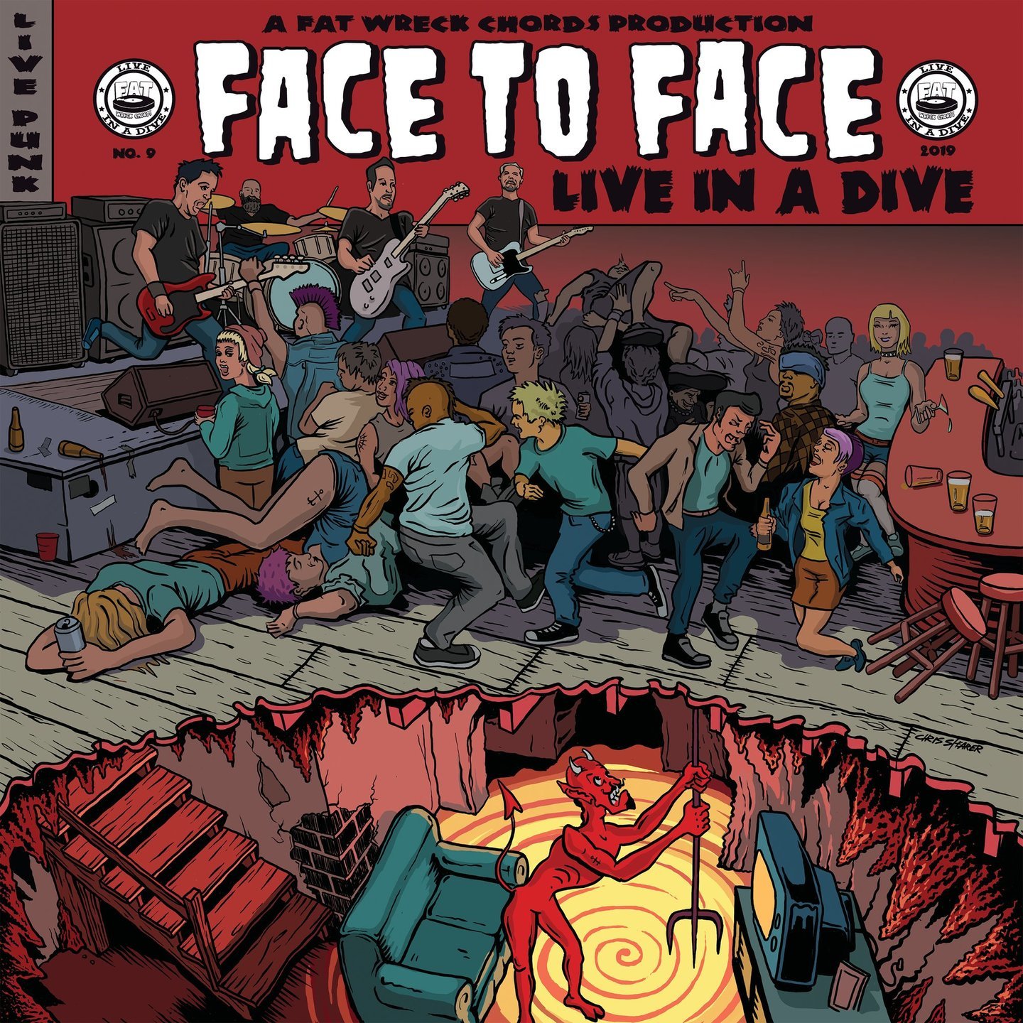 FACE TO FACE - Live In A Dive LP