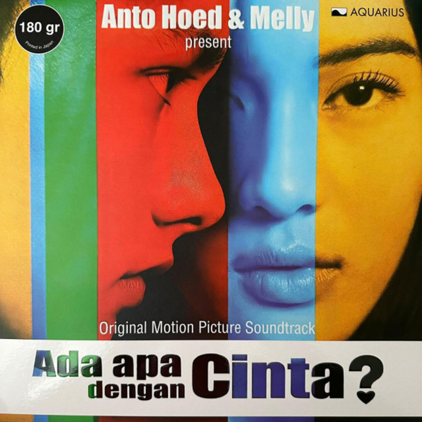 ANTO HOED & MELLY GOESLAW - Ada Apa Dengan Cinta OST LP 180-gram vinyl