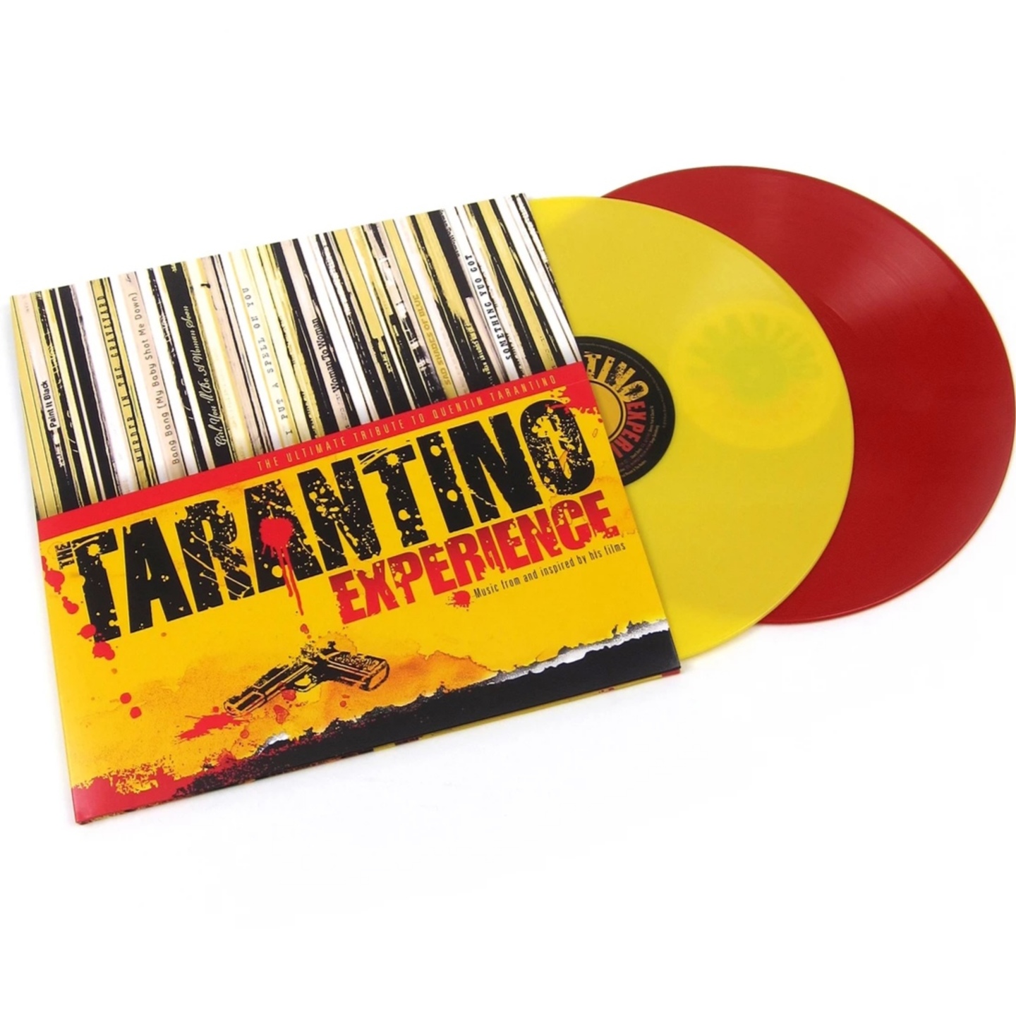 VA - Tarantino Experience Ultimate Tribute to Quentin Tarantino 2xLP 180gram Red & Yellow vinyl