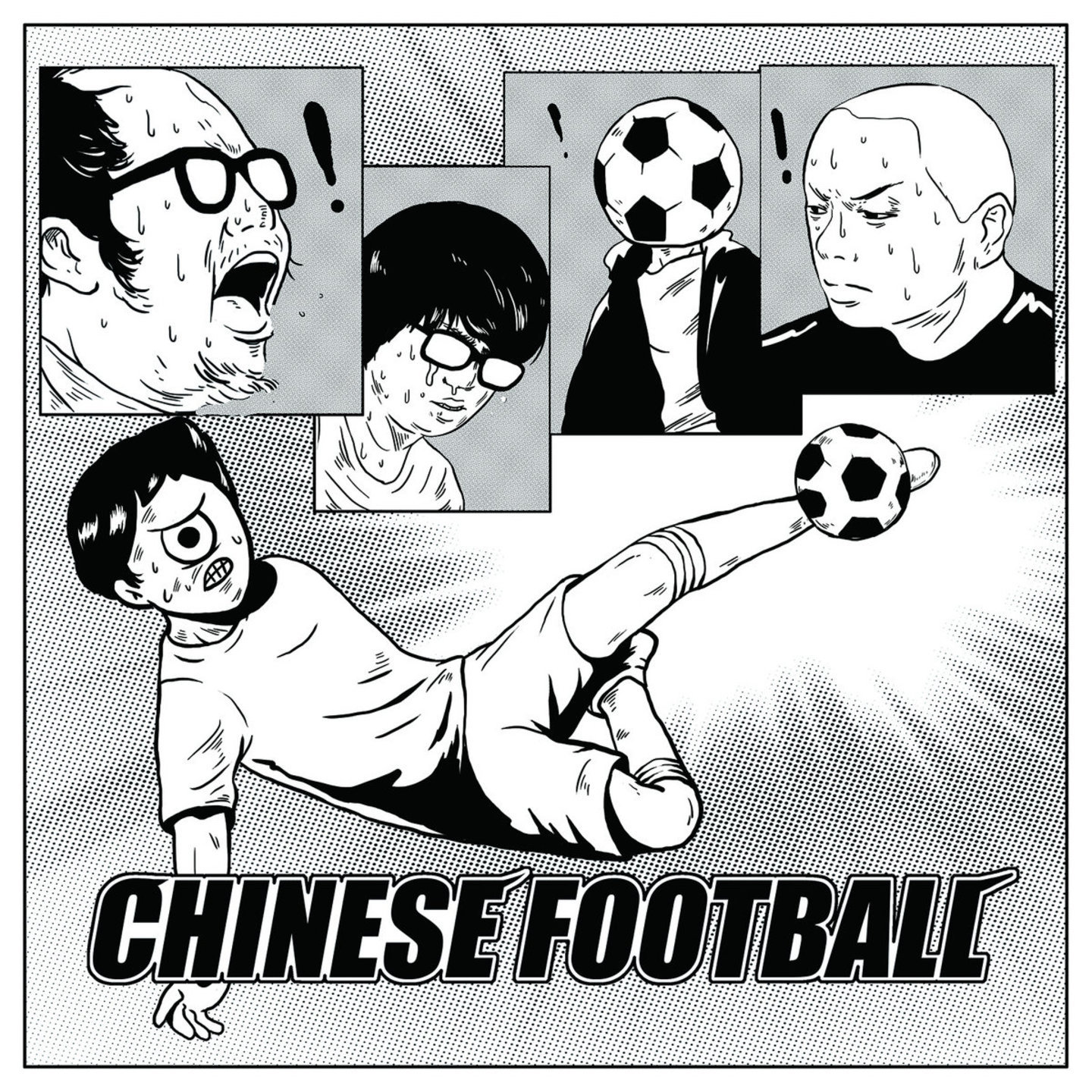 CHINESE FOOTBALL - ST 2xLP White & Black Vinyl