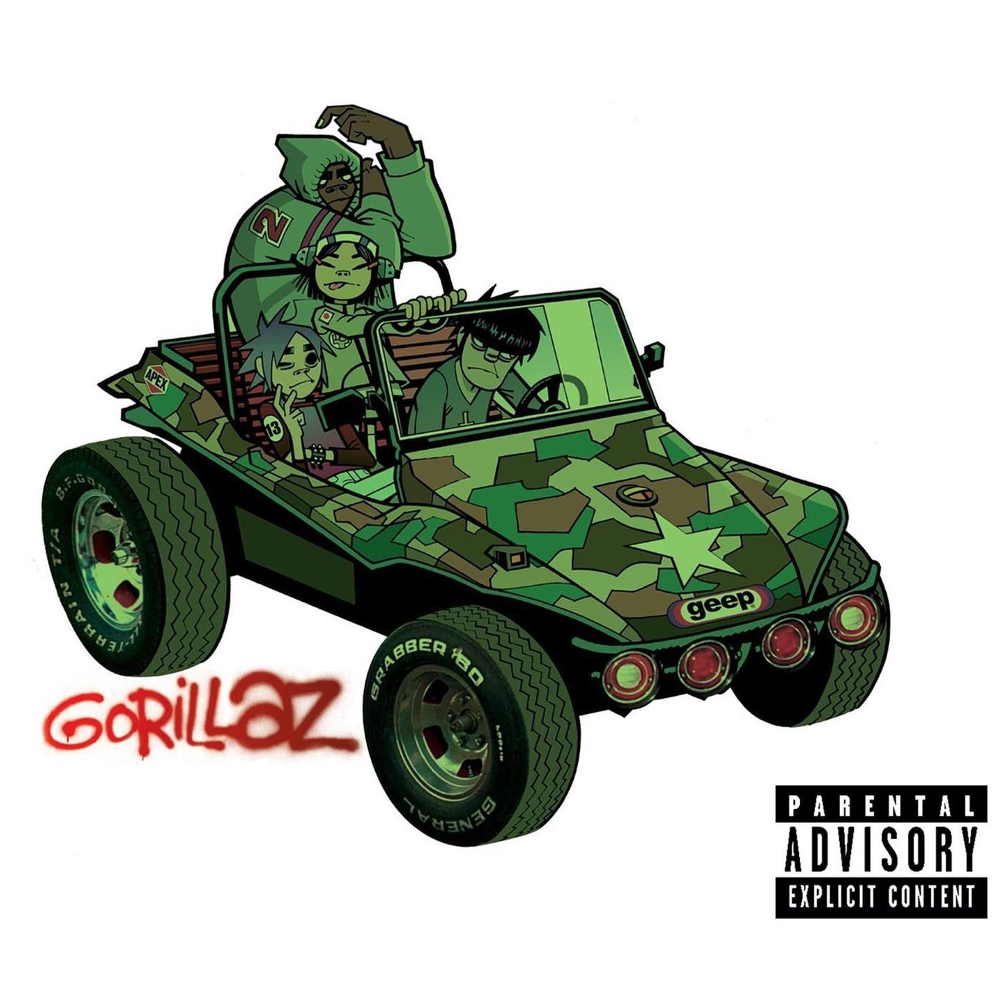 GORILLAZ - Gorillaz 2xLP