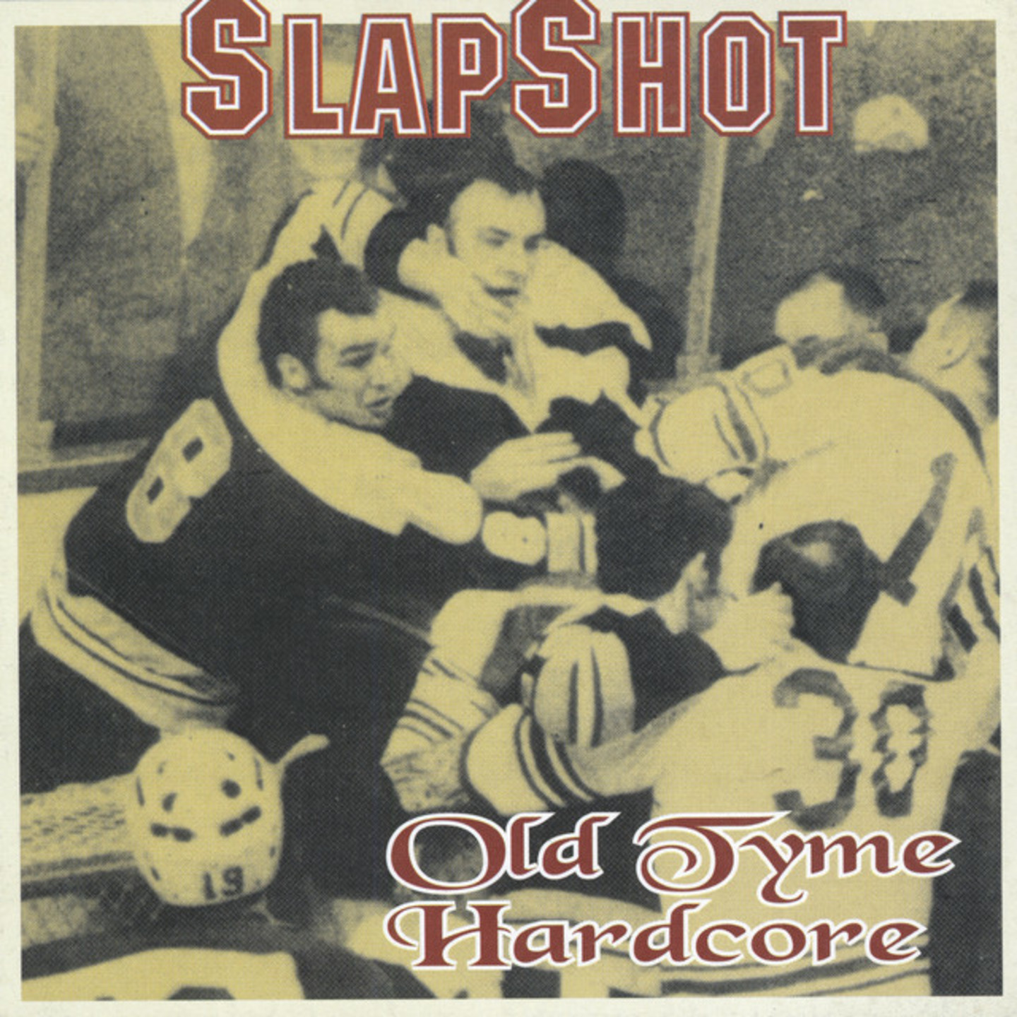 SLAPSHOT - Old Tyme Hardcore LP White Vinyl