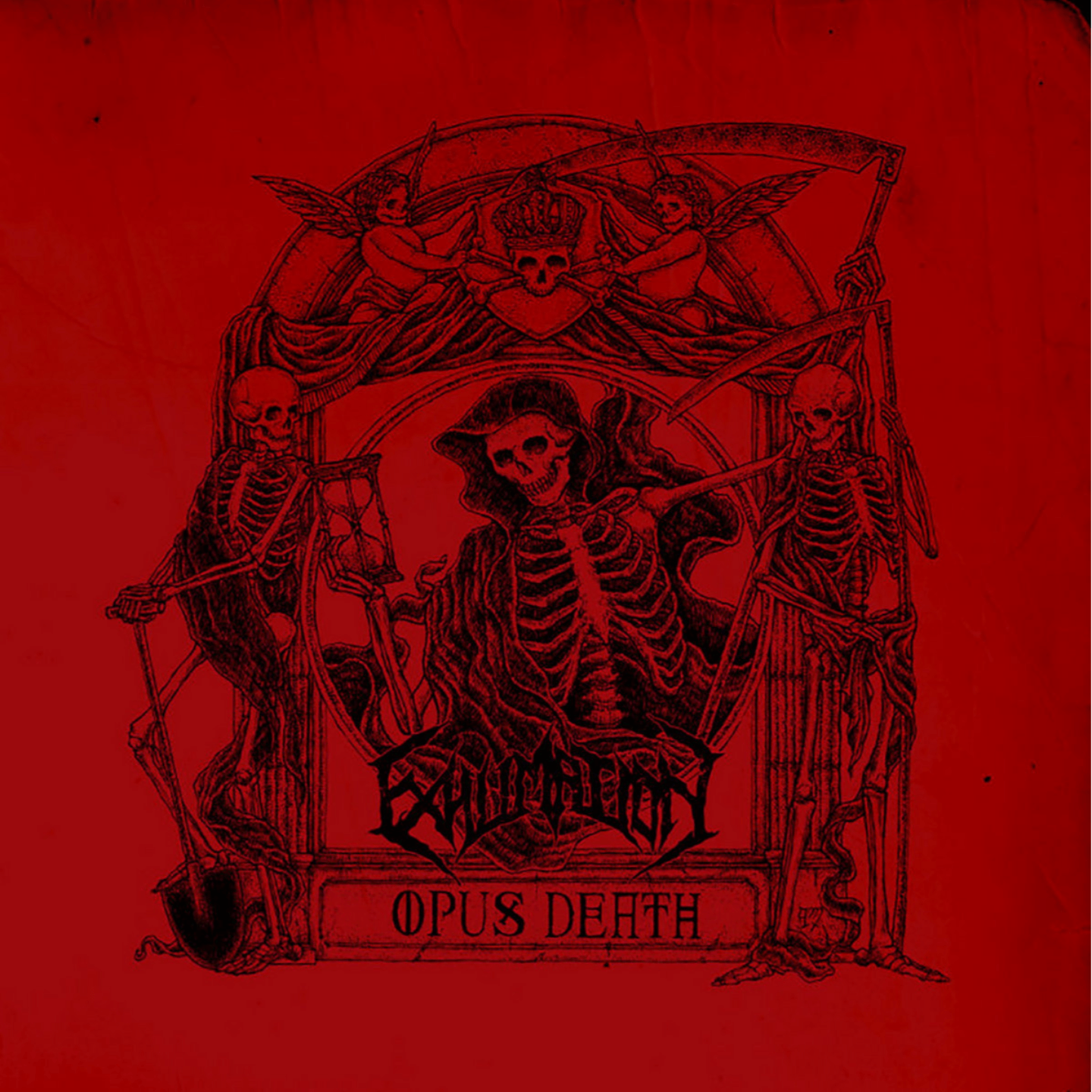 EXHUMATION - Opus Death LP