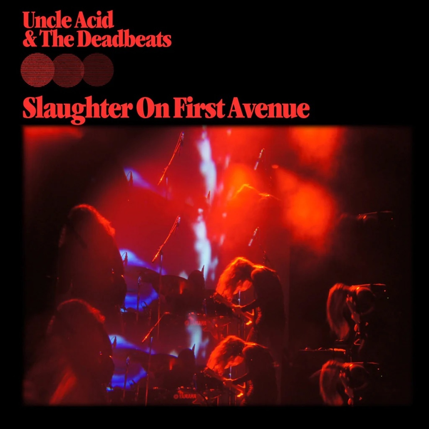 UNCLE ACID AND THE DEADBEATS - Slaughter on First Avenue 2xLP Orange Splatter vinyl