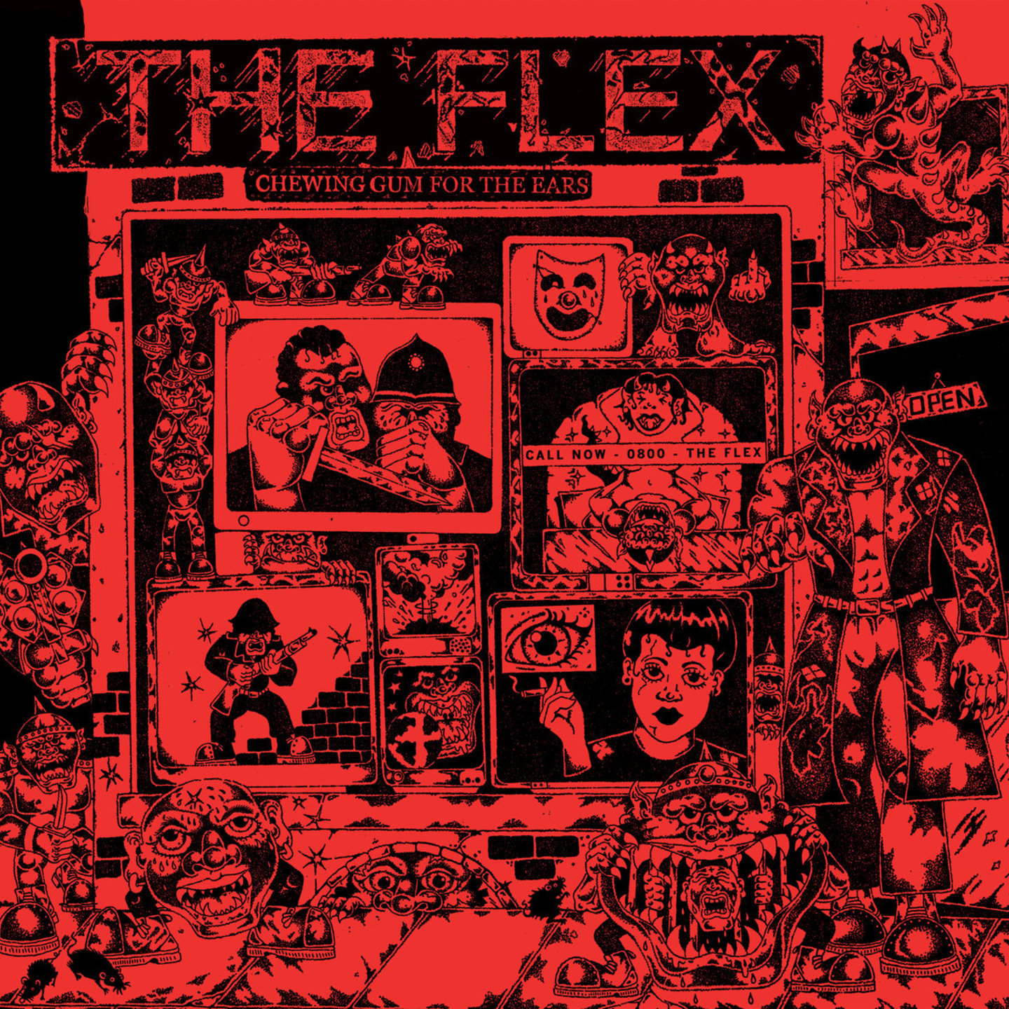 FLEX, THE - Chewing Gum For The Ears LP Turquoise vinyl
