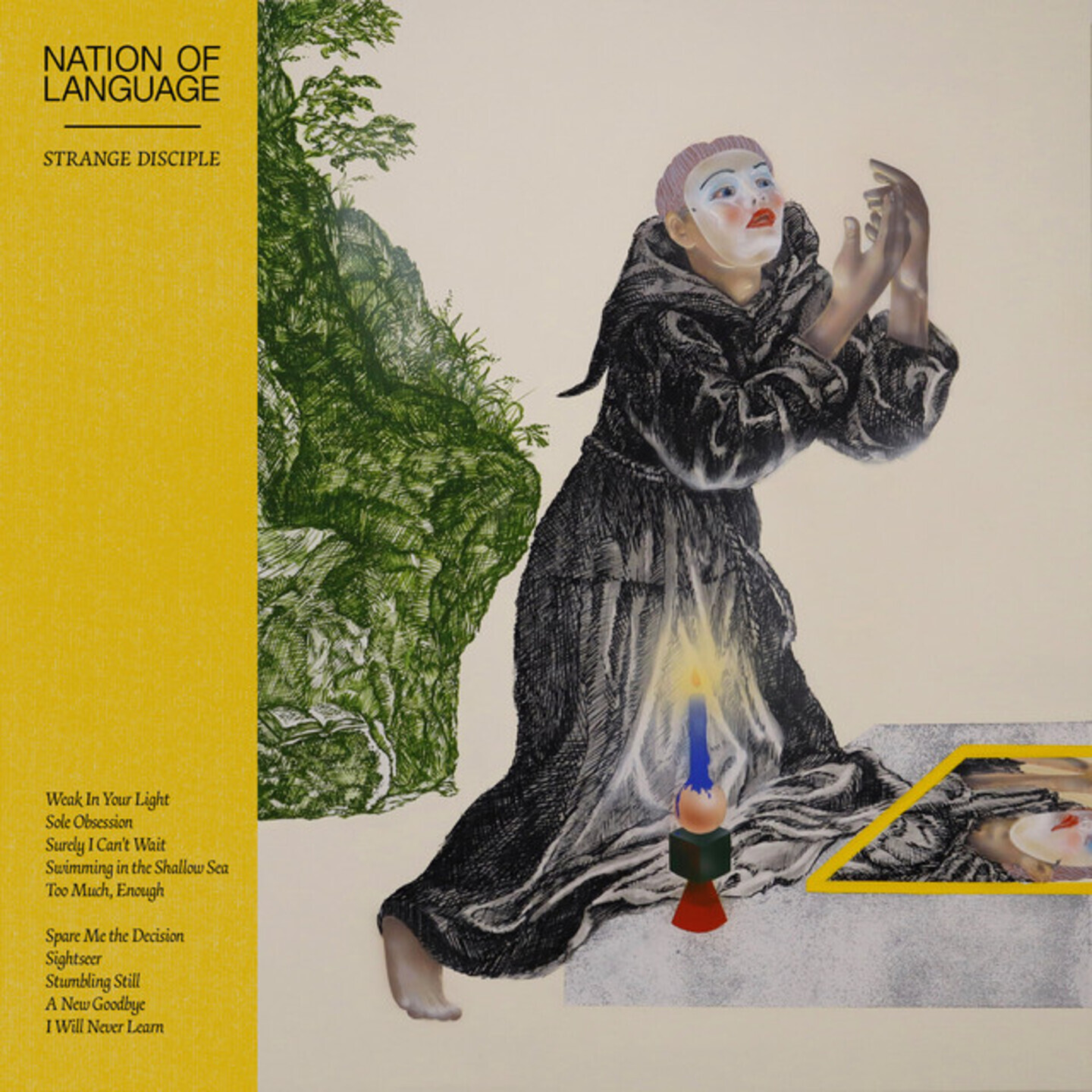 NATION OF LANGUAGE - Strange Disciple LP (Indie Exclusive Clear vinyl)