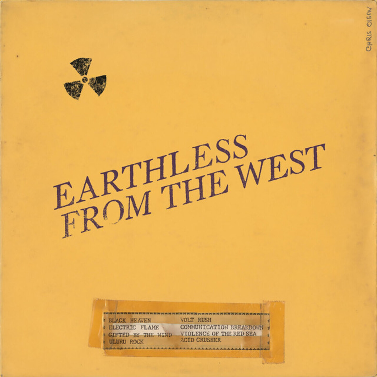 EARTHLESS - From The West LP (Gold and Purple Cloudy Splatter vinyl)