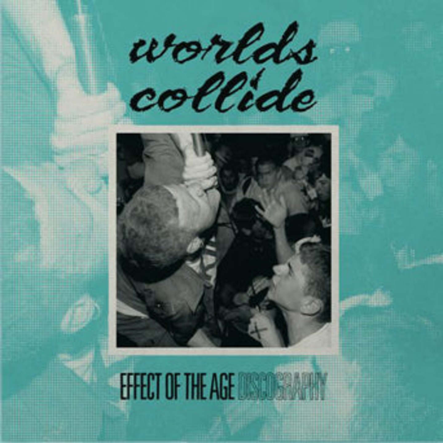 WORLDS COLLIDE - Effect Of The Age Discography LP Green vinyl