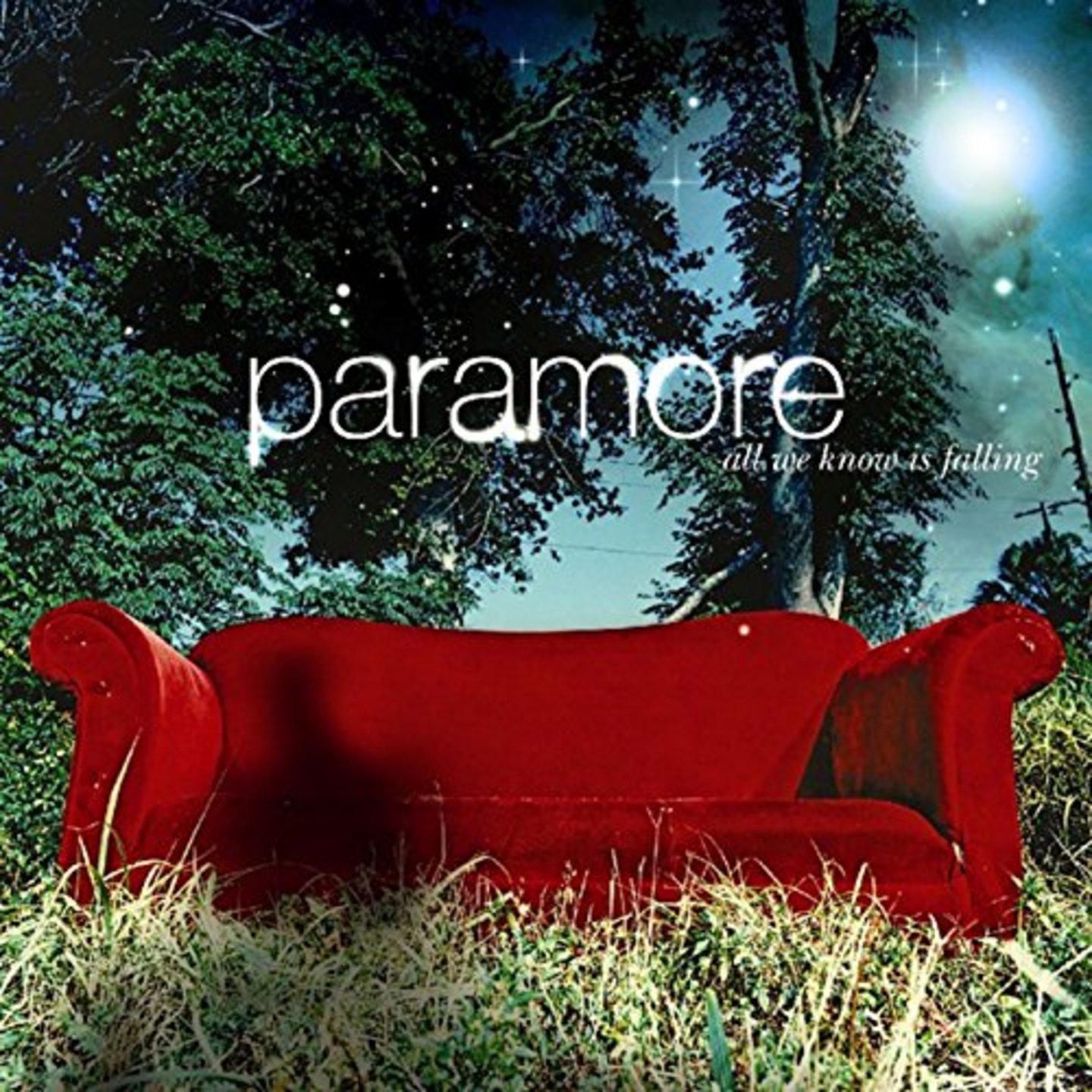 PARAMORE - All We Know Is Falling LP FBR Anniversary Edition, Silver vinyl