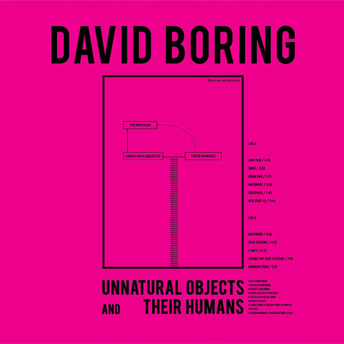 DAVID BORING - Unnatural Objects And Their Humans LP Grey Vinyl
